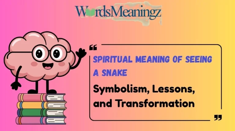Spiritual Meaning of Seeing a Snake