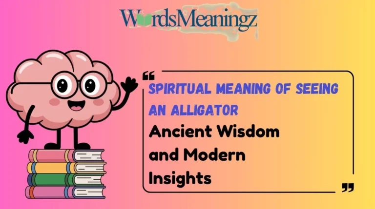 Spiritual Meaning of Seeing an Alligator