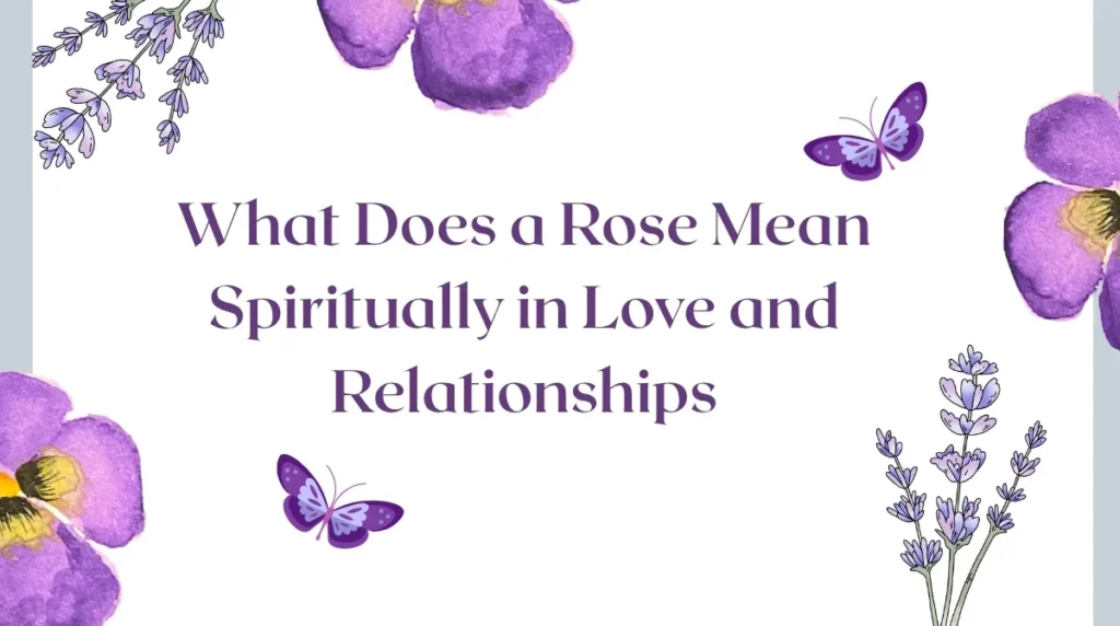 What Does a Rose Mean Spiritually in Love and Relationships