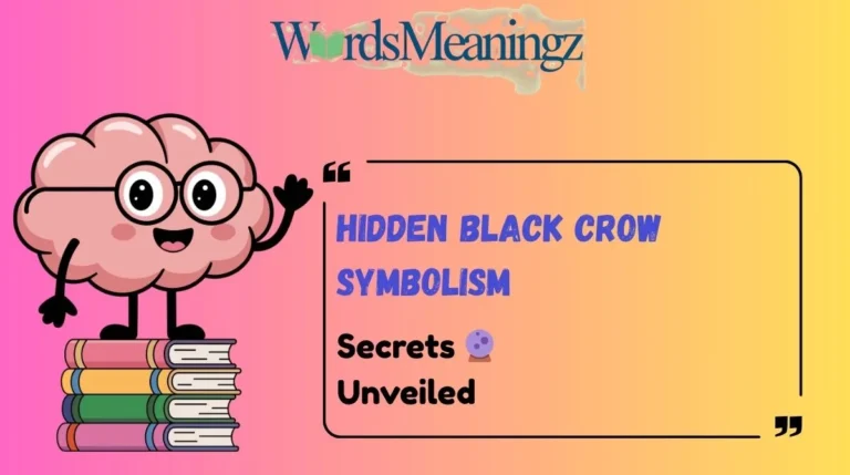 Hidden Black Crow Symbolism