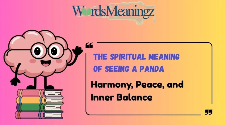 The Spiritual Meaning of Seeing a Panda