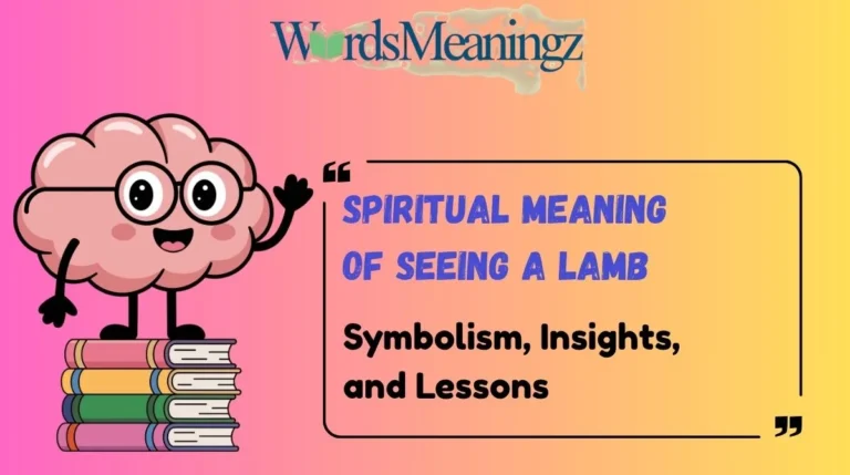 Spiritual Meaning of Seeing a Lamb