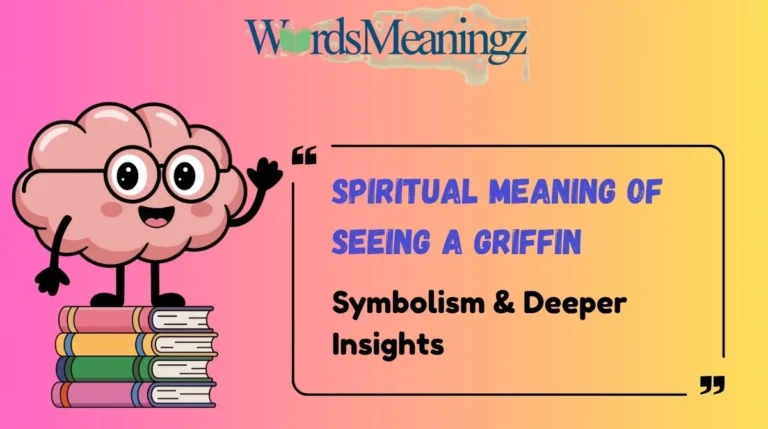 Spiritual Meaning of Seeing a Griffin