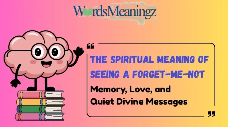 The Spiritual Meaning of Seeing a Forget-Me-Not