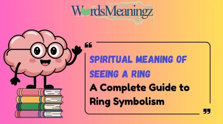 Spiritual Meaning of Seeing a Ring