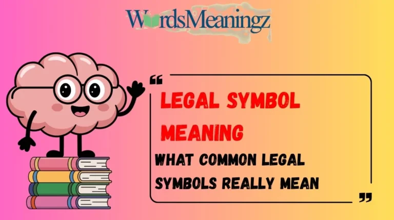 Legal Symbol Meaning