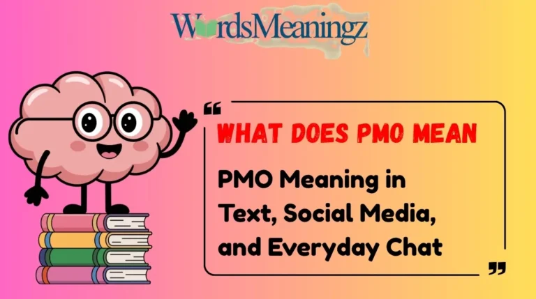 What Does PMO Mean