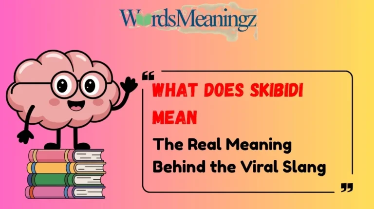 What Does Skibidi Mean