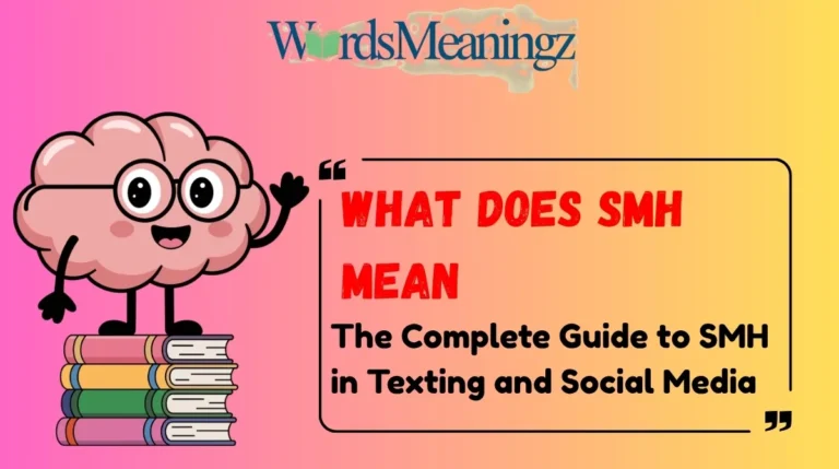What Does SMH Mean