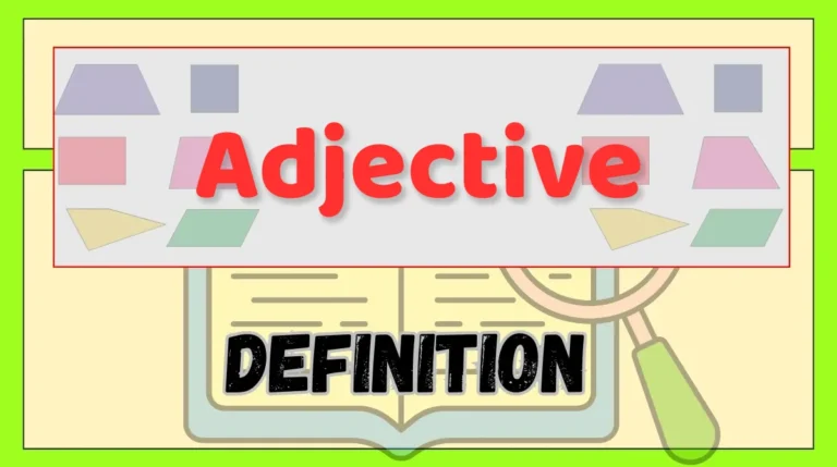 Adjective Definition