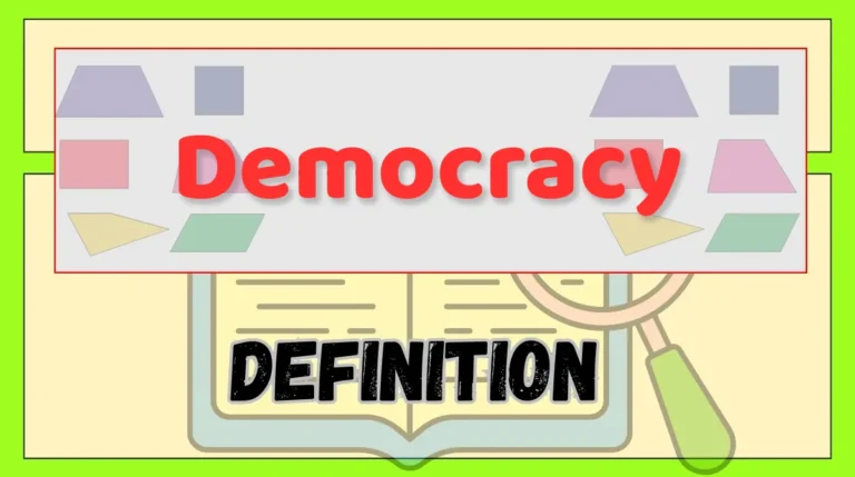 Democracy Definition