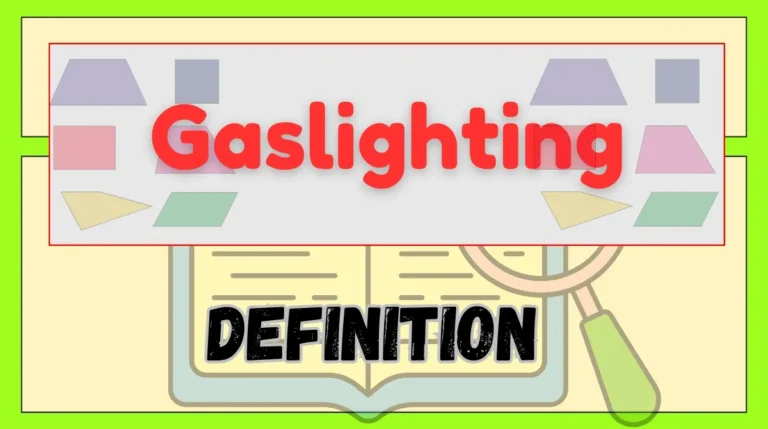Gaslighting Definition